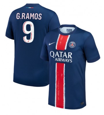 Paris Saint-Germain Goncalo Ramos #9 Replika Hjemmebanetrøje 2024-25 Kortærmet